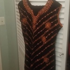 Black Bollywood Style Indian Wear